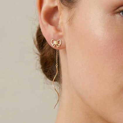 گوشواره کرلی پاپیون